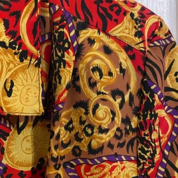 Truffles By YB Vintage 80s Button Down Top Blouse - Picture 3 of 6